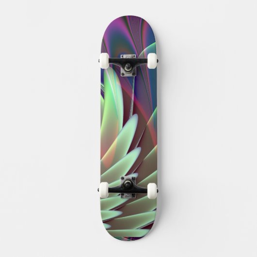 Angel Wings Fractal Skateboard (Voorkant)