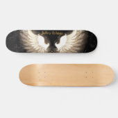 Angel Wings, gepersonaliseerd dek Persoonlijk Skateboard (Horizontaal)