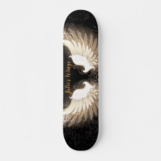 Angel Wings, gepersonaliseerd dek Persoonlijk Skateboard (Voorkant)