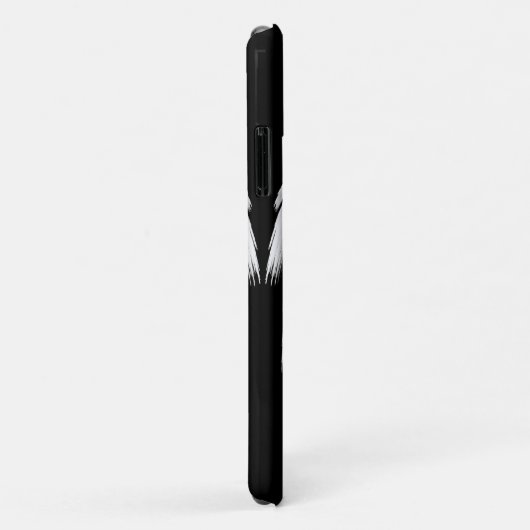 ANGEL WINGS Grey Touch Feathers Rechts Case-Mate iPhone Case (Achterkant/rechts)