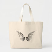 Angel Wings Grote Tote Bag (Voorkant)