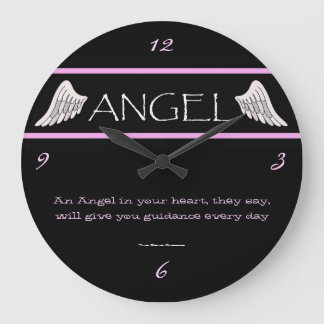 Angel Wings Grote Wandkast Klok