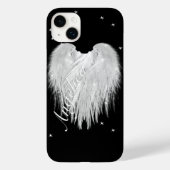 ANGEL WINGS Heart Black Sterrennacht Case-Mate iPhone Case (Achterkant)