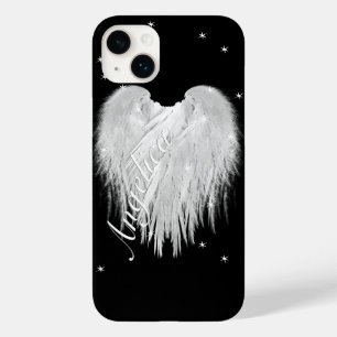 ANGEL WINGS Heart Black Sterrennacht Case-Mate iPhone Case