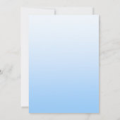 Angel wings heaven goddelijk goud mooie vlieg bedankkaart (Achterkant)