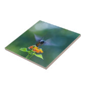 Angel Wings Hummingbird Tegeltje (Zijkant)