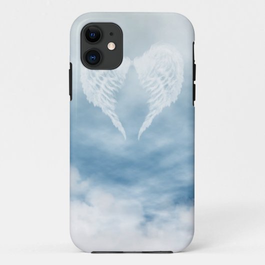Angel Wings in Cloudy Blue Sky Case-Mate iPhone Case (Achterkant)