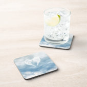 Angel Wings in Cloudy Blue Sky Onderzetter (Rechterzijde)