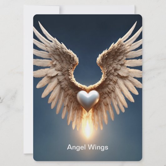 Angel Wings Kaart (Achterkant)