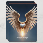 Angel Wings Kaart (Voorkant / Achterkant)
