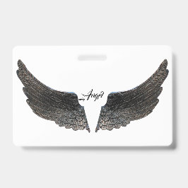 Angel Wings Keepomwille Memory Love Destiny Destin Badge