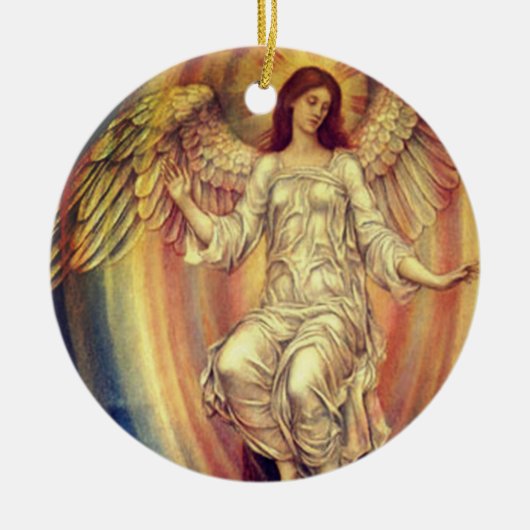  Angel Wings Keramisch Ornament (Voorkant)