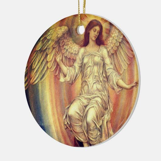 Angel Wings Keramisch Ornament (Links)