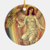  Angel Wings Keramisch Ornament (Achterkant)