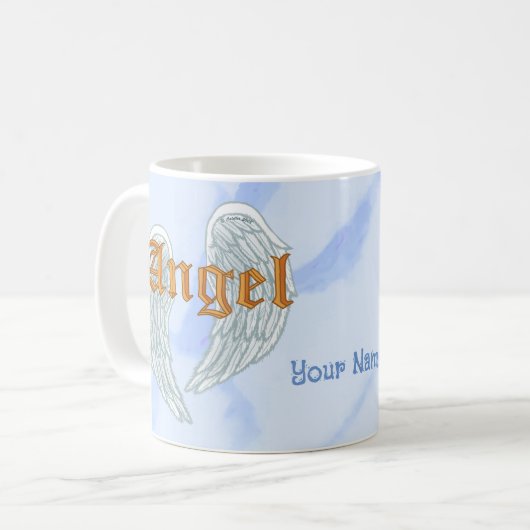 Angel Wings Koffiemok (Voorkant links)