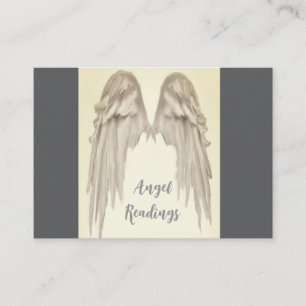Angel Wings licht, Spiritueel, Reiki, visitekaartj Visitekaartje
