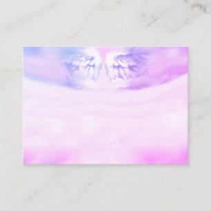 Angel Wings licht, Spiritueel, Reiki, visitekaartj Visitekaartje