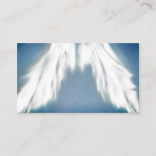 Angel Wings licht, Spiritueel, Reiki, visitekaartj Visitekaartje