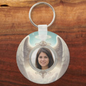 Angel Wings Memorial Sleutelhanger (Voorkant)