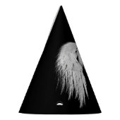 ANGEL WINGS Monogram Black Feesthoedjes (Links)