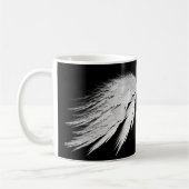 ANGEL WINGS Monogram Black Koffiemok (Links)