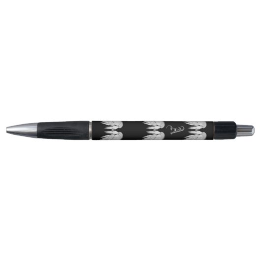 ANGEL WINGS Monogram Black Pen (Voorkant)