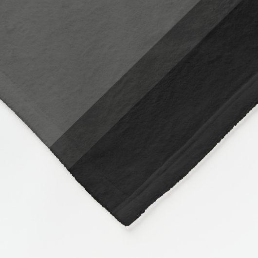 ANGEL WINGS Monogram Naam Zwart Fleece Deken (Hoek)