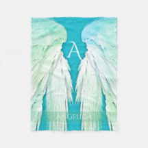 ANGEL WINGS Monogram Name Fresh Ombre