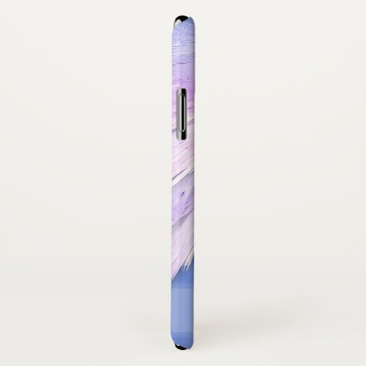 ANGEL WINGS Monogram roze droomdroog zacht blauw Case-Mate iPhone Case (Achterkant / rechts)