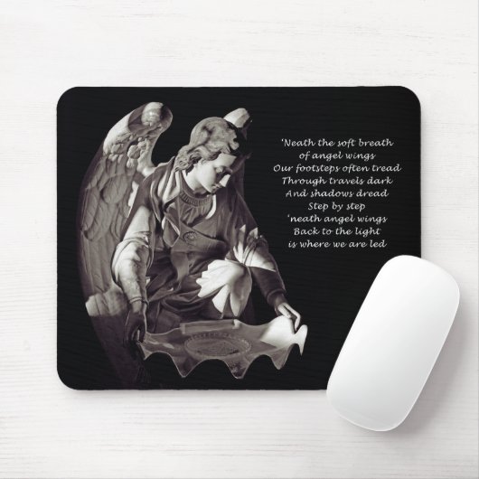 Angel Wings Mousepad Muismat (Met muis)