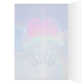 Angel Wings omringd door een hart (Binnen (Links))