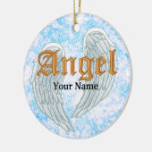 Angel Wings-ornament Keramisch Ornament (Links)