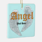 Angel Wings-ornament Keramisch Ornament (Rechts)
