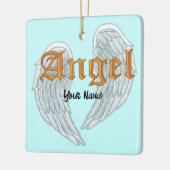 Angel Wings-ornament Keramisch Ornament (Links)