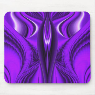 Angel Wings, Paarse Abstracte Fantasy Rainbow-Art Muismat