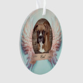 Angel Wings Pet Memorial AcrylOrnament Ornament (voorkant)
