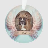 Angel Wings Pet Memorial AcrylOrnament Ornament (voorkant)
