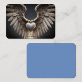 Angel Wings Premium Kraft-Visitekaartje Visitekaartje (Voorkant / Achterkant)