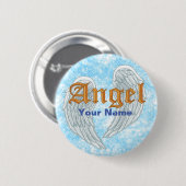 Angel Wings Ronde Button 5,7 Cm (Voorkant /achterkant)