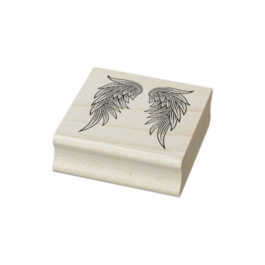 Angel Wings Rubber Stamp Rubberstempel (Stempel)