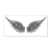 Angel Wings Rubber Stamp Rubberstempel (Afrduk)