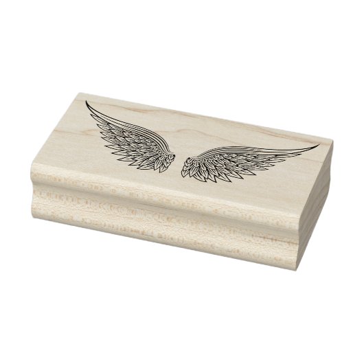 Angel Wings Rubber Stamp Rubberstempel (Stempel)