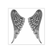 Angel Wings Rubber Stamp Rubberstempel (Afrduk)