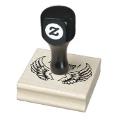 ANGEL WINGS RUBBER STAMP RUBBERSTEMPEL (Stempel)