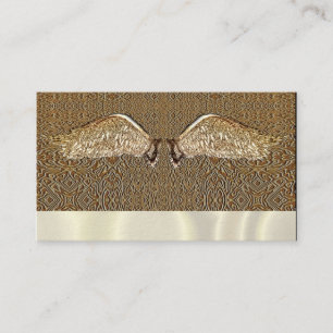 Angel Wings Rustic Angels Wing Art Visitekaartjes