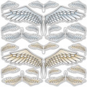 Angel Wings Set Stickers (Voorkant)