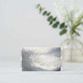 Angel Wings Silver Light-Visitekaartjes Visitekaartje (Staand voorkant)