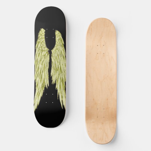 Angel Wings-skateboard Persoonlijk Skateboard (Voorkant)