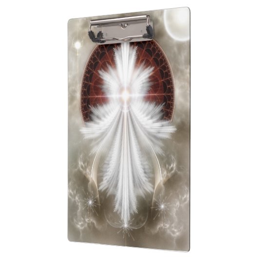 Angel Wings Snowflake Clipboard Klembord (Links)