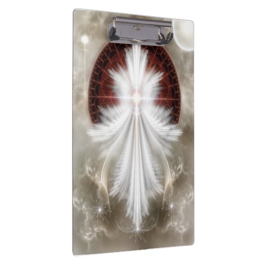 Angel Wings Snowflake Clipboard Klembord (Rechts)